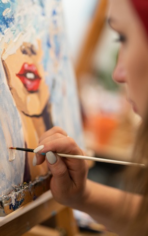ATELIÊ DE PINTURA EM TELA